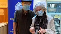 Gest suprem de iubire. Doi îndrăgostiți, soț și soție de 51 de ani, s-au vaccinat anti-COVID, de Dragobete