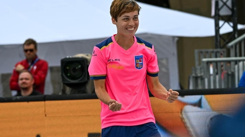 Medalie de aur pentru România. Kinga Barabasi e regina Europei la teqball