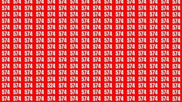 Test de perspicacitate | Găsiți numărul 524 în maximum 8 secunde!