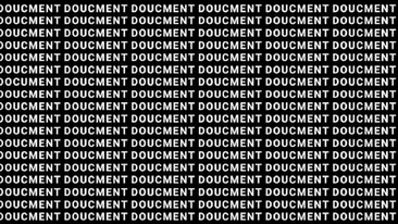 Iluzia optică a zilei | Găseşte cuvântul document din această imagine în 20 de secunde şi eşti un geniu