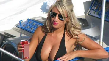 Ce a dorit sa demonstreze Sanziana Buruiana cu aceasta fotografie? Fanii nu au stiut la ce sa se uite prima data