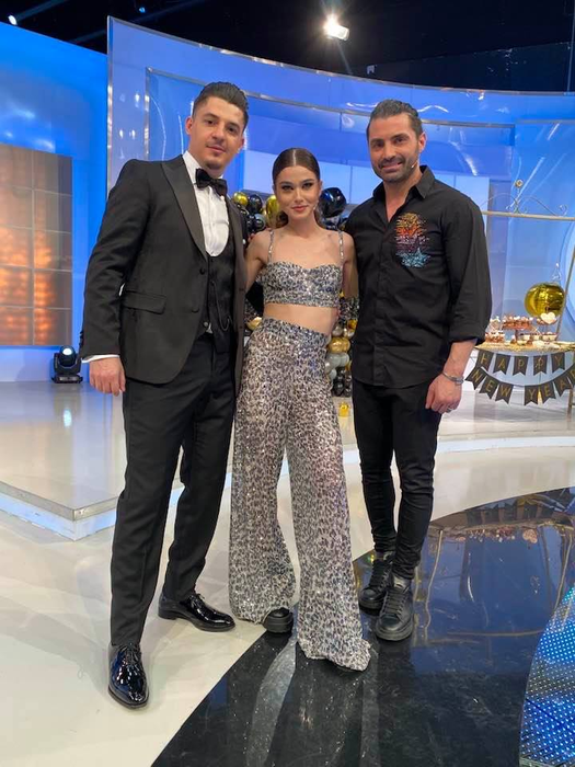Bogdan de la Ploiești, Theo Rose și Pepe, la filmările unei emisiuni TV