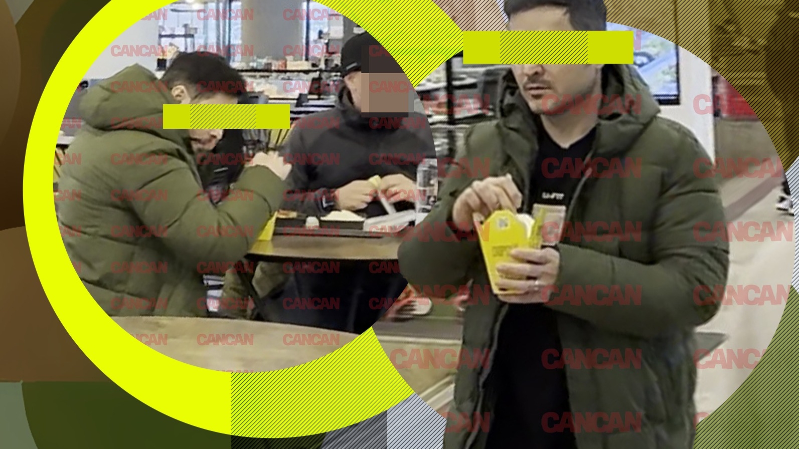 A organizat o întâlnire cu prietenii la mall şi... Artistul a înfulecat pe nerăsuflate de la fast-food, înainte ca Piedone să declanşeze “jihadul”