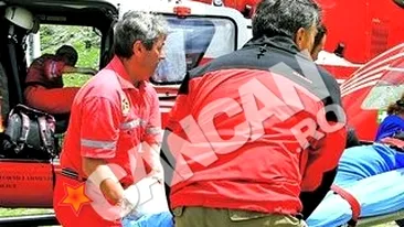 Turista accidentata pe munte