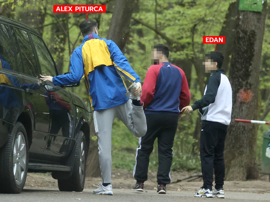 Chiar dacă s-a lăsat de fotbal, Piți Jr. acordă atenție fizicului său (SURSA FOTO: CANCAN.RO)