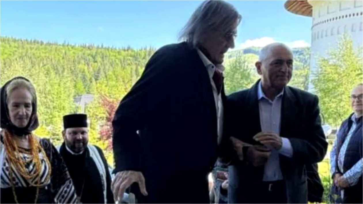 Florin Piersic a ajuns de nerecunoscut. Actorul merge în baston, dar își păstrează zâmbetul pe buze