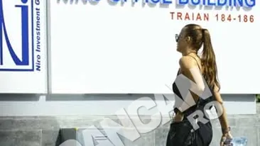 Raluca Sandu a gonit prin oras ca sa ajunga la Niro! S-a dus sa il intalneasca pe Ziv?