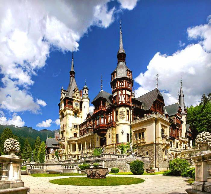Castelul Peleș din Sinaia, județul Prahova, România. Foto: Facebook