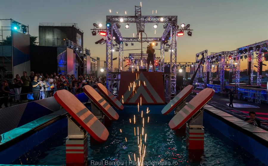 Cum arată platourile Ninja Warrior. Primele imagini din culisele show-ului Pro TV