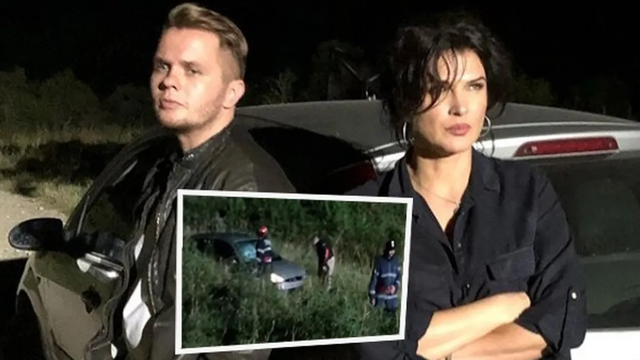 Codin Maticiuc a evitat un accident violent în ultimul moment în timp ce era cu Monica Bîrlădeanu! Actrița a filmat scenele îngrozită: “Ce se întâmplă!?!”