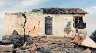 Doua case au fost avariate de o tornada in Serbia