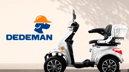Dedeman vine cu reduceri la scutere și tricicluri electrice. Care este cel mai accesibil model