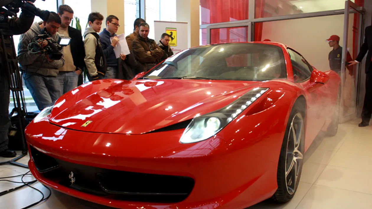 VIDEO Ferrari va aloca Romaniei, anul viitor, o cota de pana la 35 de automobile