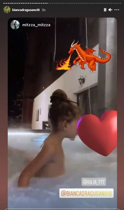 Bianca Drăgușanu, momente de răsfăț într-un jacuzzi alături de un bărbat? Cine este musculosul care apare pe filmarea în care este etichetată diva | VIDEO