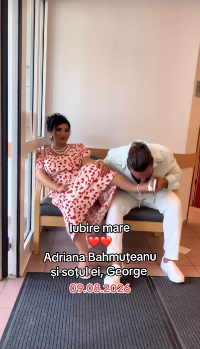 George Restivan a luat exemplu de la Selena Gomez! I-a sărutat picioarele Adrianei Bahmuțeanu