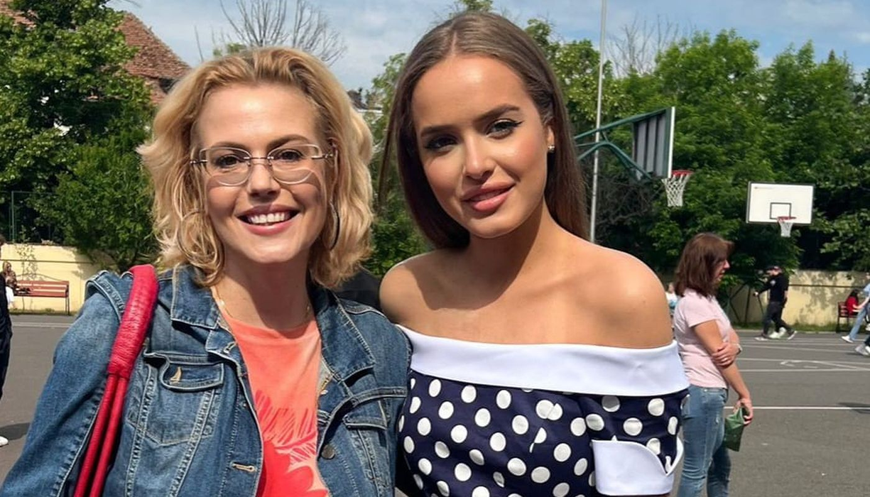 Raluca Moianu și fiica ei, Mara/ Sursa foto: Facebook Raluca Moianu
