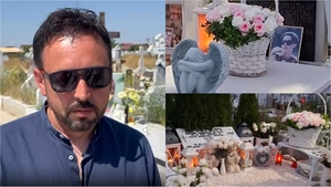 Imaginile durerii de la mormântul lui Sebi, tânărul ucis de Vlad Pascu. Au trecut trei ani de la accidentul din 2 Mai