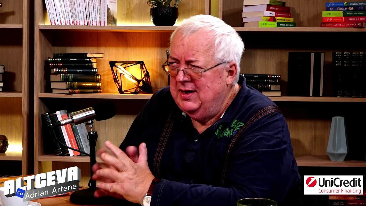 Podcastul "Altceva cu Adrian Artene" este difuzat în fiecare sâmbătă, de la ora 19:00, pe canalul de YouTube dedicat (Foto: captură video)