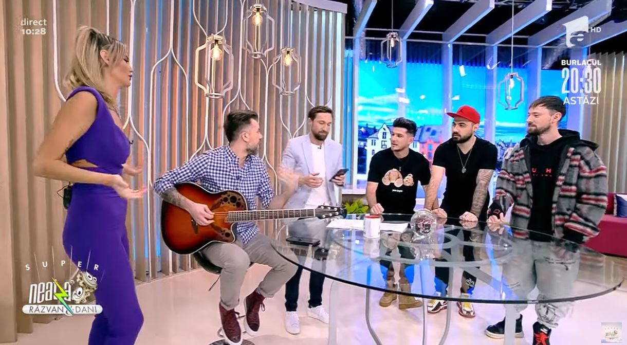 Ramona Olaru și Cuza, “înțepături” acide în direct, la Antena 1! Gestul surprinzător făcut de cântăreț față de fosta iubită | VIDEO