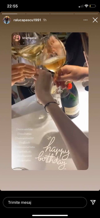 Raluca Pascu, la petrecere, dar cu gândul la el! Mesajul subliminal transmis de fosta parteneră a lui Pepe: „Vreau să te strâng în brațe””