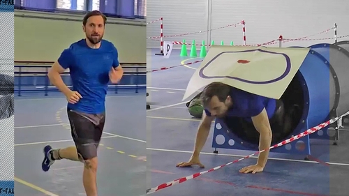 Dani Oțil a mers la Jandarmerie să arate că poate... Micuțul prezentator vrea să se facă mare!