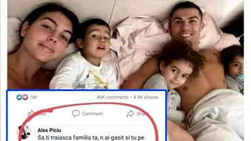 Nu e o glumă! Ce comentariu i-a lăsat un român lui Cristiano Ronaldo, la această poză cu iubita și copiii: Să-ți trăiască famili ta, n-ai găsit și tu pe cineva să-ți...