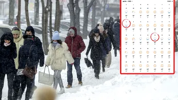 Meteorologii Accuweather au modificat prognoza: Ninge în aprilie în București și în toată România!