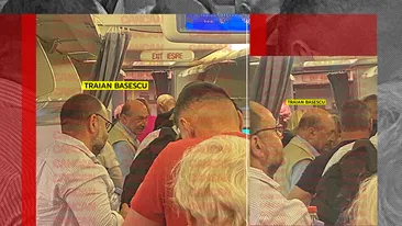Traian Băsescu și-a pierdut toate privilegiile, dar nu-i bai! CANCAN.RO l-a întâlnit în avion în timp ce...