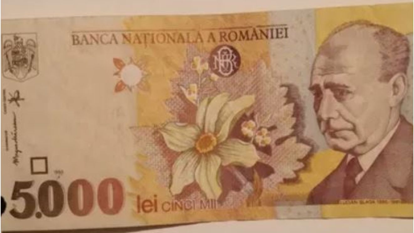 Te-ai putea îmbogăți! Prețul ireal la care se vinde o bancnotă de 5.000 de lei din 1998, acum, în 2024