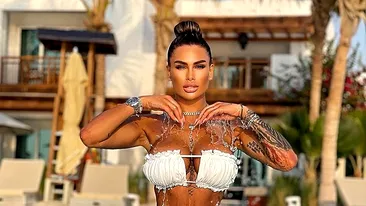 Bianca Iordache a încins atmosfera pe plajele din Dubai. Şatena s-a fotografiat în ipostaze interzise minorilor