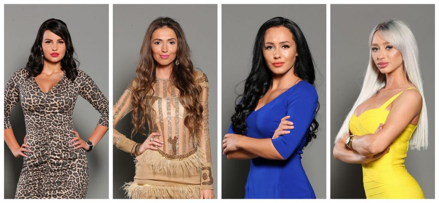 Bianca Ioana Micu (Bia), Mariana Susarenko, Ionela Sozariu (Ella), Ligia Dolha (Ligi) sunt patru dintre concurentele de la “Puterea Dragostei”, sezonul al doilea. © wowbiz.ro