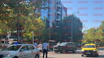 Accident grav în București! O femeie a fost transportată de urgență la spital