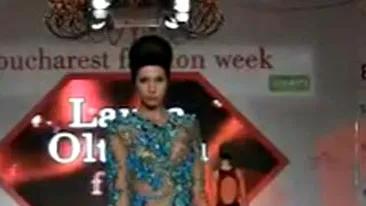 VIDEO Laura Olteanu, la Bucharest Fashion Week