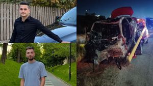 Ei sunt Eduard și George, tinerii care au murit arși în mașină! Greșeala care le-a fost fatală