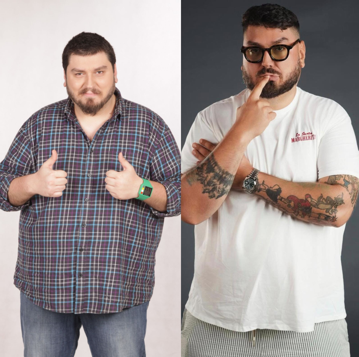 Micutzu a slăbit 50 de kg