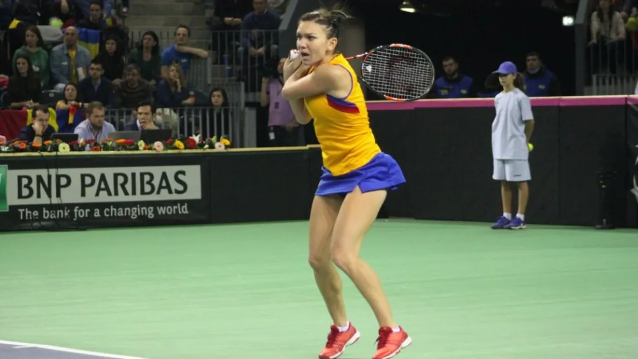Eliminată la dublu, Simona Halep continuă la Madrid în proba de simplu!