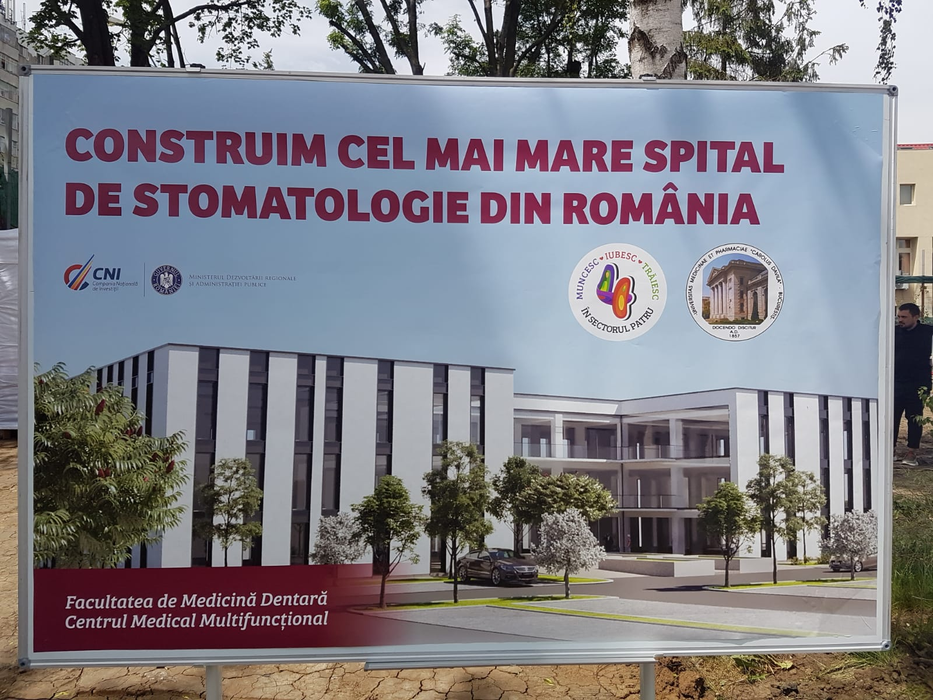 S-a dat drumul la treabă în Sectorul 4! Va fi primul spital de medicină dentară după 50 de ani GALERIE FOTO