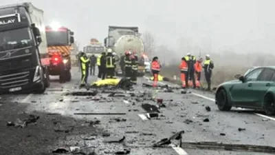 Accidentul din Timiș în care șapte suporteri greci au murit: Predoiu transmite condoleanțe omologului elen / Clubul PAOK a cerut amânarea meciului cu Lyon