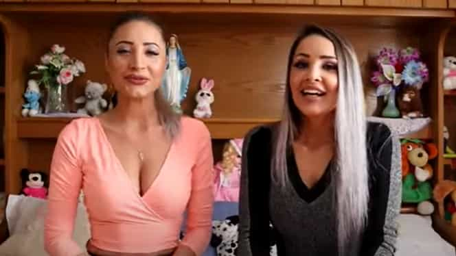 Cele două surori din Vaslui, concurente la Puterea Dragostei, au făcut dezvăluiri picante: ”Am făcut videochat, dar…”
