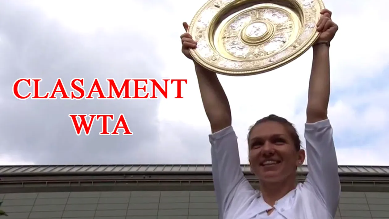 Wimbledon 2019. Ce loc va ocupa de luni Simona Halep în topul WTA