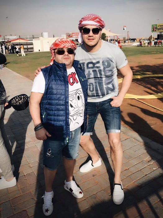 Adrian Minune, vacanţă în Dubai