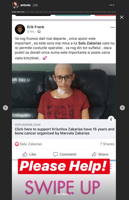 Antonia, strigăt de ajutor pe Instagram. Artista crede că apelul ei nu este iluzoriu
