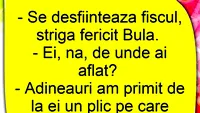 BANC | Bulă strigă fericit: Se desființează FISC-ul!