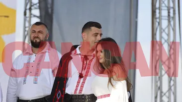 Una dintre nașele mirilor George Simion și Ilinca Munteanu a leșinat la nuntă: ”E normal să se întâmple”