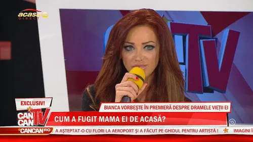 Bianca Dragusanu, cu ochii in lacrimi la amintirea copilariei! Sunt rare clipele in care imi aduc aminte cu drag de Sarbatori