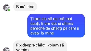 BANC | "Ți-am zis să nu mă mai cauți"