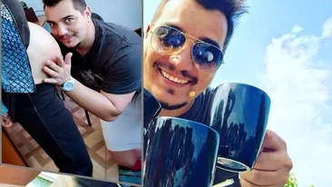 Bursucu a devenit tătic! Fiica prezentatorului TV a primit nota 10 la naștere