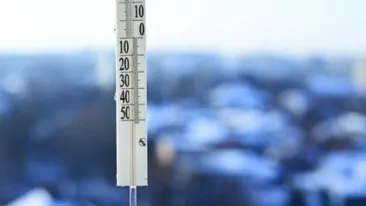A fost înregistrată cea mai rece noapte din această iarnă! Temperaturi de minus 20 de grade