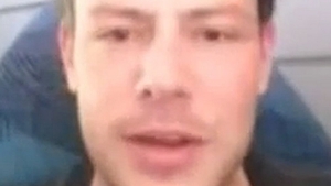 Ultimele imagini video cu actorul Cory Monteith inainte sa moara in urma unui cocktail letal de heroina si droguri