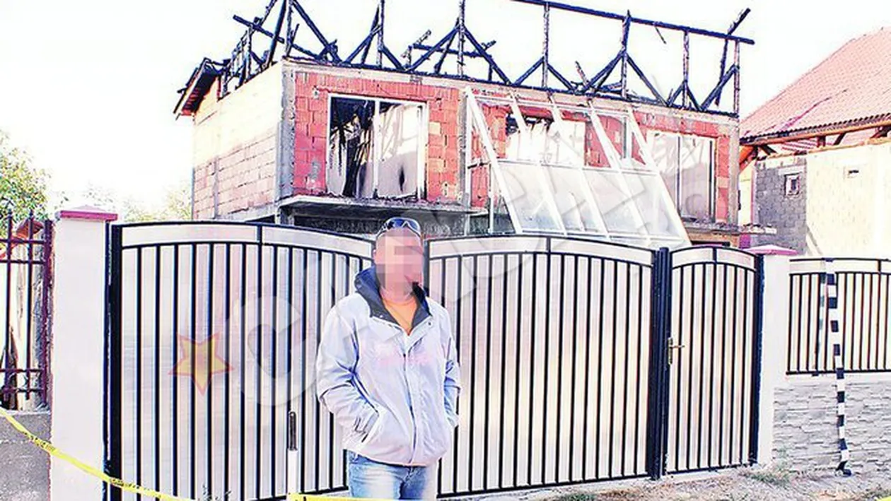 La patru luni dupa ce i-a ars masina, casa de politist, incendiata din razbunare